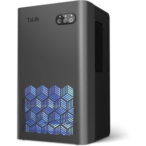 ToLife Dehumidifier 95 OZ, Quiet, Covers 950 sq.ft, Auto Shut-Off, LED Light
